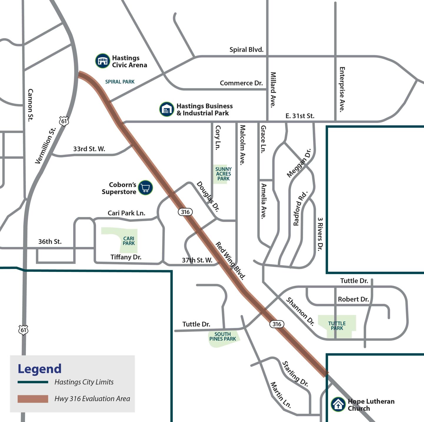 Highway 316 construction